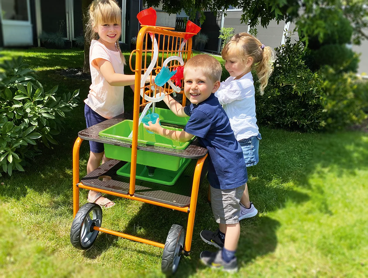 Mesa de luz para actividades sensoriales